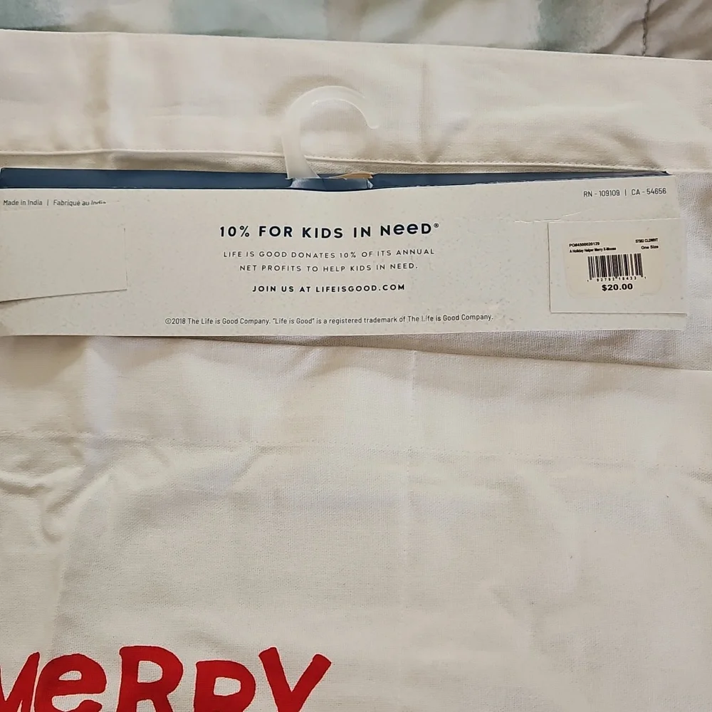 NWT Life Is Good Merry X-Moose Apron